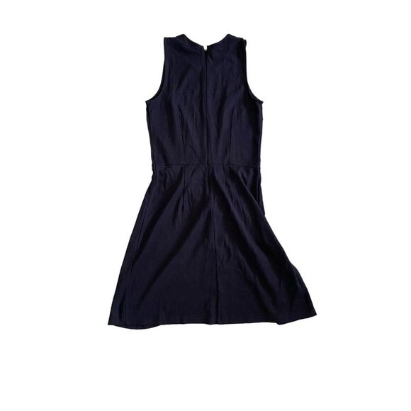 Loft Womens Black Sleeveless Wrap Dress Size 0 - DRESS ONLY - NO BELT - NWT - Picture 2 of 5